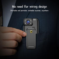 Cámara Mini Portátil HD 4K Wifi Hotspot Con Visión Nocturna DVR Bodycam Digital Para Policía Memoria MicroSD Pantalla Color 1.54 Inch - details 4