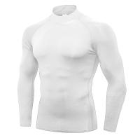 Camiseta De Compresión Para Hombre Fitness Running Con Manga Larga Deporte Rápido Secado Rashguard Top De Entrenamiento Para Gym - details 3