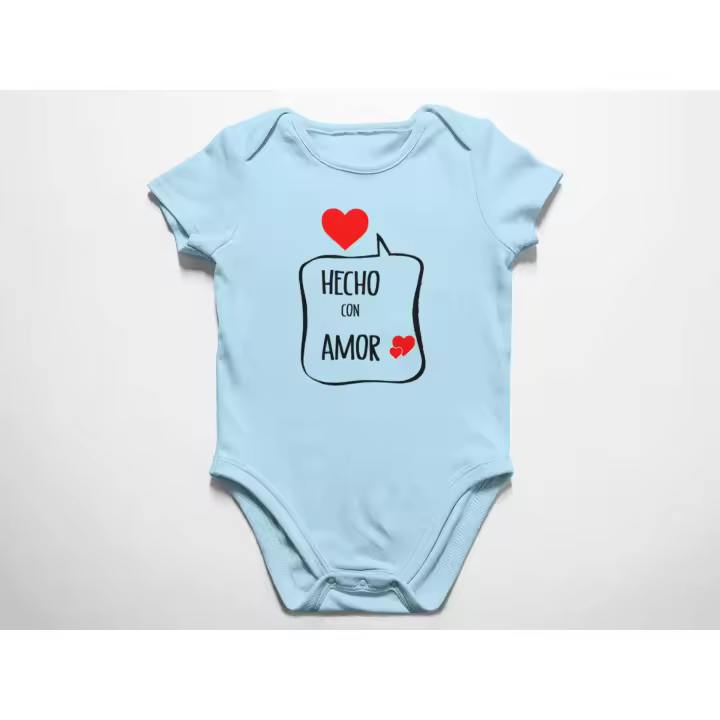 Body para bebé LA FACTORIA  unisex de manga corta, 100% algodón - 1