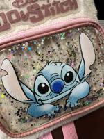 Mochila De Peluche Disney Para Niños Diseño De Stitch Moda Y Divertida Para Escolares Bolsa De Aula Dulce Regalo Otoño - details 2