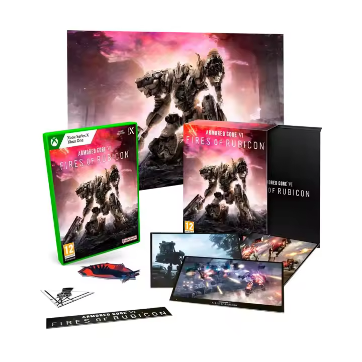 ARMORED CORE VI FIRES OF RUBICON LAUNCH EDITION XBOX ONE XBOX SERIES X PAL ESPAÑA NUEVO - Videotec - 1