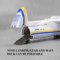 Modelo De Avión Antonov AN-225 Mriya 42CM Escala 1:200 Replicado En Resina Plástico Colección Artística Para Exposición - details 6