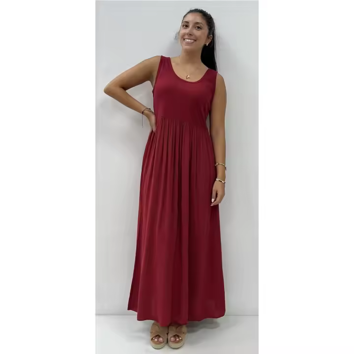 Vestido Kalista Burdeos - 1