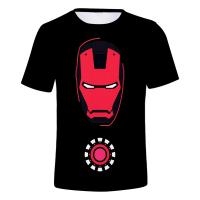 Camiseta Disney Iron Man 3D Cartoon Anime Streetwear Casual Oversized Para Hombres Mujeres Niños Chicos Y Niñas - details 13