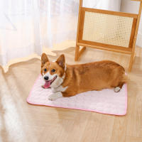 Almohadilla De Hielo Para Mascotas Resistente Al Mordisco Sillón Para Gatos Sofá Para Perros Almohadilla Refrescante De Verano Material De Seda De Hielo - details 2