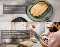 Filetes de Bonito en Aceite de Oliva Virgen Extra - EL CAPRICHO - Santoña, Peso: 210 g Neto, 155 g Escurrido - details 2