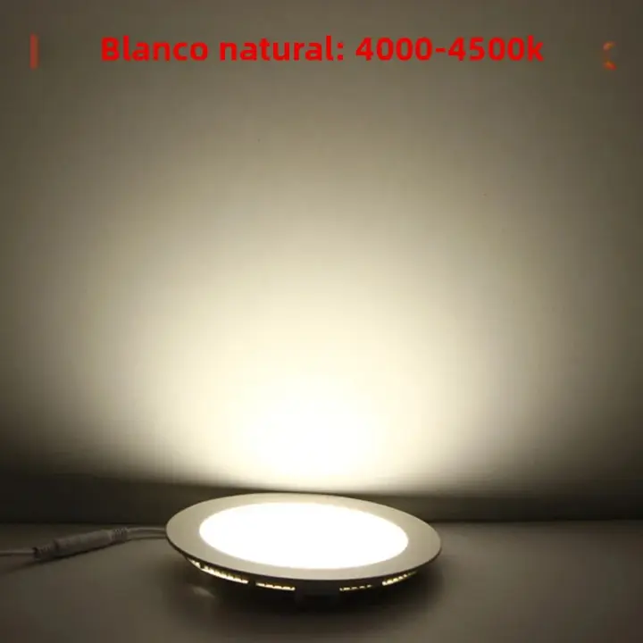 Lámpara De Techo Revestida En Aluminio LED Dimmable Ultra Delgada Con Controlador WW-3000K NW-4000K CW-6000K Para Foyer - 1