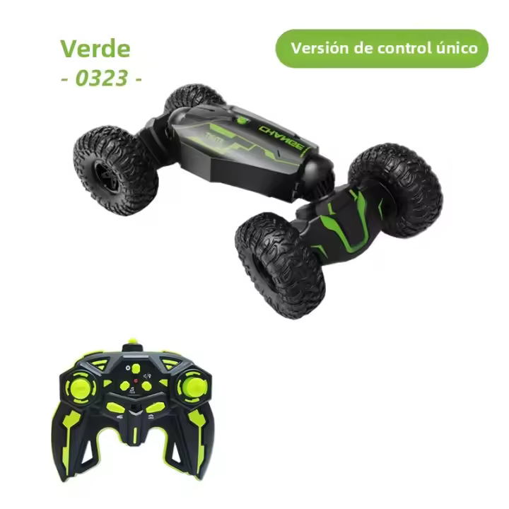 Coche De Acrobacia Remoto 4WD Con Control Por Movimiento De Reloj RC Coche De Escalada Para Niños Con Luces Y Spray Regalo De Cumpleaños Y Navidad - 1