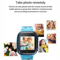 Reloj inteligente para niños y niñas, pulsera con rastreador de ubicación deportiva, tarjeta SIM, SOS, llamada Digital, alarma con linterna, regalo - details 2