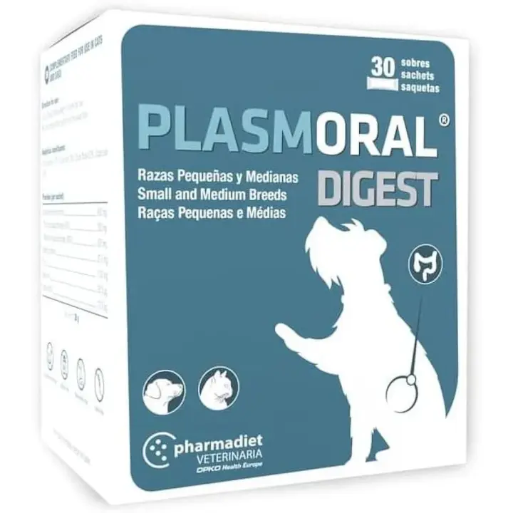 Plasmoral Digest para razas pequeñas y medianas Pharmadiet - 1
