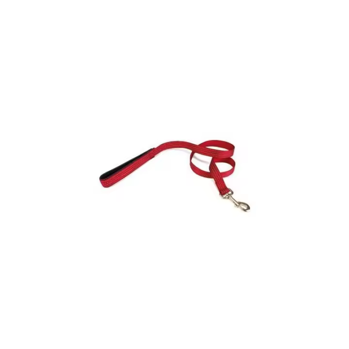 Correa Liso Rojo 2 X 120 Cm. Arquivet - 1