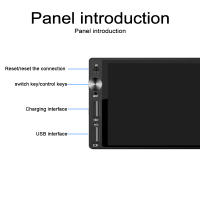 Radio De Coche Universal 6.9" QLED 1DIN Con Android Auto Y Wireless Carplay Multimedia Stereo MP5 Bluetooth USB FM Cámara Para Apple - details 10