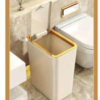 Bandeja De Basura De 10L a Prueba De Olores Con Diseño Moderno De Un Toque Durable De Plástico Para Baño Y Cocina Ahorra Espacio Y Resistente a Fugas - details 1