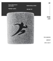 Pulseras Deportivas Transpirables Para Hombres Y Mujeres Absorción De Sudor Soporte De Muñeca Para Correr Baloncesto Tenis Gimnasio Fitness Ejercicio - details 10