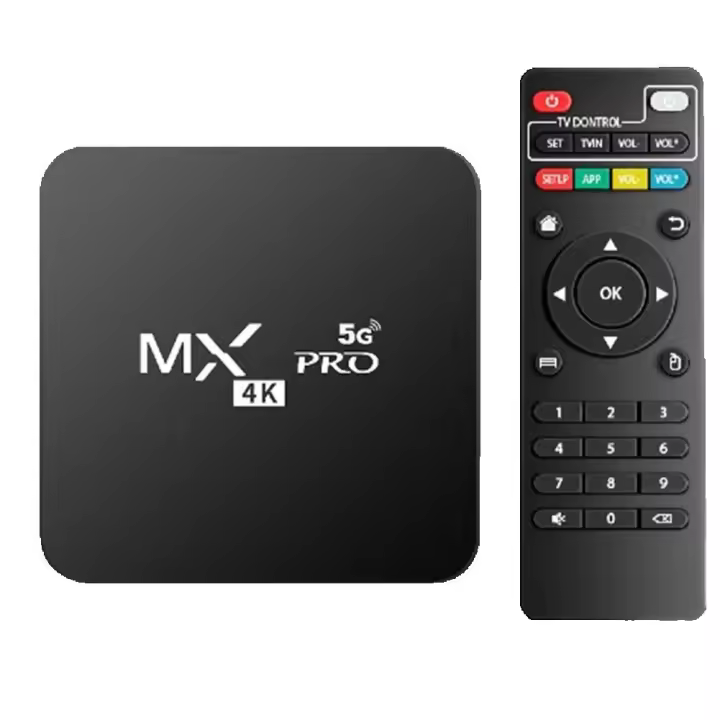 Smart TV Box MXQ-PRO 4K HD , 1GB + 8GB , Android 12 Set Smart TV Box 2,4/5G Dual-WIFI reproductor multimedia de vídeo 3D Home Theater TV decodificador - 1