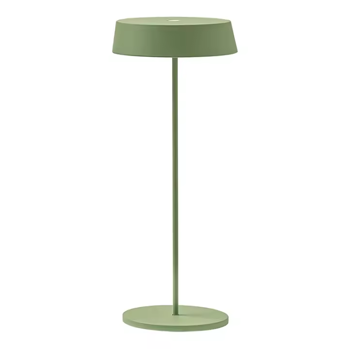 Lámpara de Mesa LED Inemuri verde táctil recargable por USB y regulable con 12 h de duración de agua - 1
