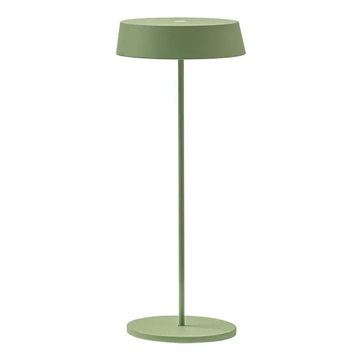 Lámpara de Mesa LED Inemuri verde táctil recargable por USB y regulable con 12 h de duración de agua - 1
