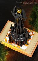 Bloques De Construcción Creativos En Forma De Torre Negra Con Luz Para Niños Juguetes De Montaje Para Niños Ideas De Libros Mágicos Regalos Para Niños - details 1
