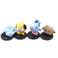 Set De 7 Figuras Interactivas BT21 Kawaii Decoraciones Funcionales Para Niñas Regalo De Fiestas Creativo Y Enganchador - details 8