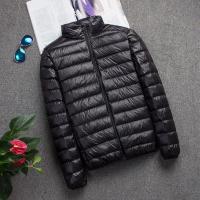 Nueva Marca Chaqueta De Pollo Ligera Para Hombres Otoño Invierno Estilo Casual Con Capucha Corta Ultrafina Y Slim Para Jóvenes - details 3