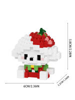Bloques De Construcción Micro Partícula Serie Animal De Fiesta Pingüino Giraffa Juguete De Puzzle De Artesanía Para Escritorio Ornamento Educativo Para Niños - details 14