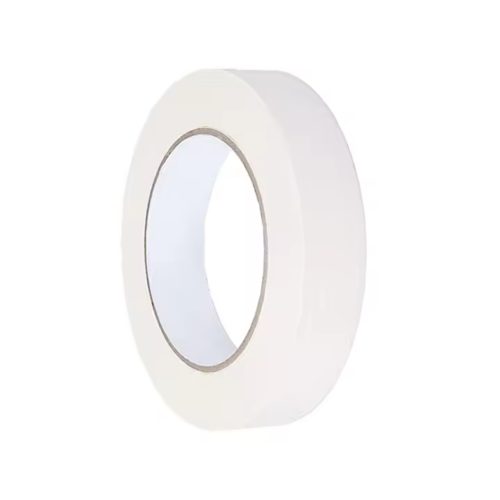 Cinta De Enmascarado Blanca Adhesiva Para Pintura Y Artesanía 20M Cinta De Pintor Para Etiquetado Montaje Y Empaquetado Decoración Para Hogar Y Oficina - 1