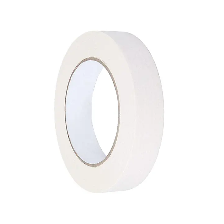 Cinta De Enmascarado Blanca Adhesiva Para Pintura Y Artesanía 20M Cinta De Pintor Para Etiquetado Montaje Y Empaquetado Decoración Para Hogar Y Oficina - 1