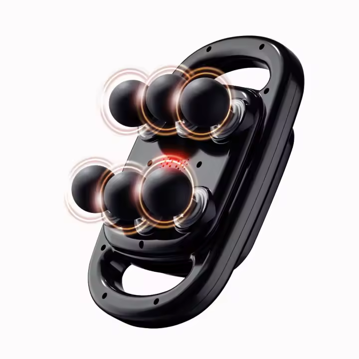 Masajeador Muscular De Fascia Con Seis Cabezas Alta Frecuencia Para Cuello Y Cintura Máquina De Masaje Corporal Equipo De Fitness Para Hombros - 1