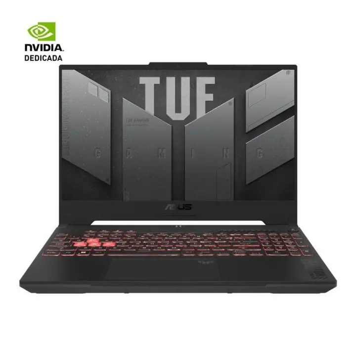 Portátil Gaming Asus TUF Gaming A15 TUF507NUR-LP110 Ryzen 7 7435HS/ 16GB/ 512GB SSD/ GeForce RTX 4050/ 15.6"/ Sin Sistema Operativo - 1