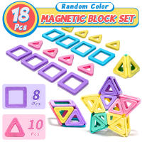 Juego De Construcción Magnético Macaron Set De Bloques Educativos STEM Duraderos Regalo Creativo De Cumpleaños Colores Variados - details 7