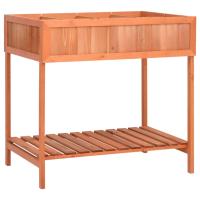 vidaXL Jardinera huerto madera maciza de abeto 80x60x80 cm - details 0