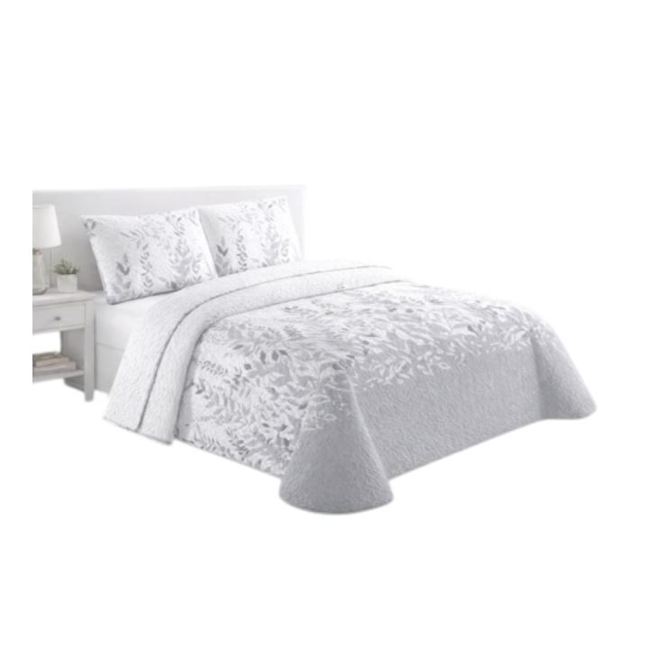 Bouti quilt for summer and mid-season, bed quilt 90/105/135/150, 100% polyester, thin bed cover quilt, soft, includes cushion cover 45x70cm