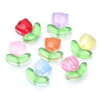 30pcs Cuentas De Cristal Lampwork En Forma De Hoja Y Flor De Vid Para La Fabricación De Joyas DIY Accesorios Para Pulseras Collares Y Pendientes - details 1