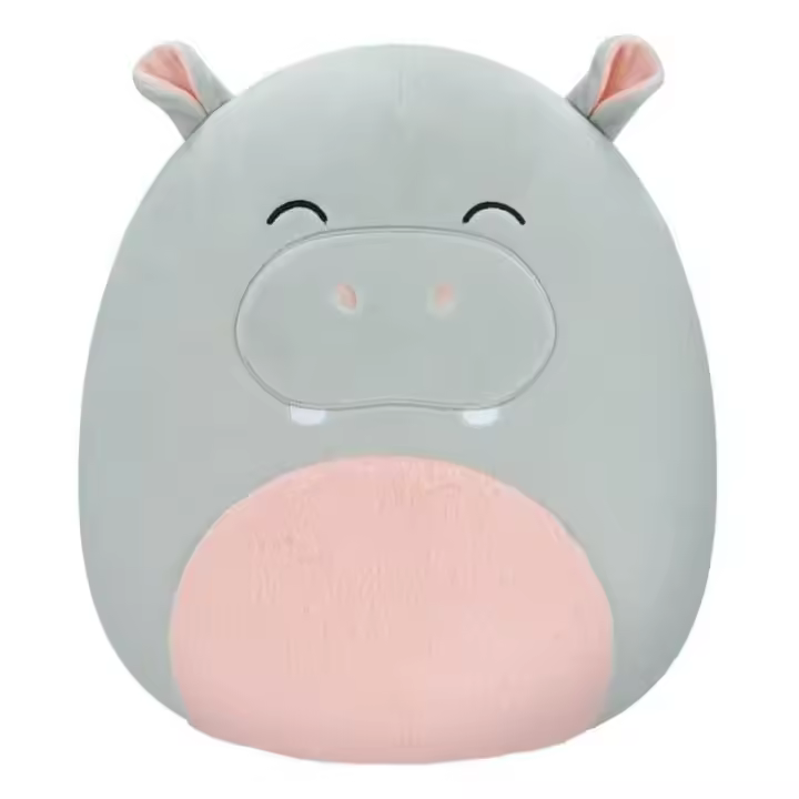 Toy Partner Peluche Squishmallows Hipopotamo Harrison 30 Cm - Producto Oficial - 1