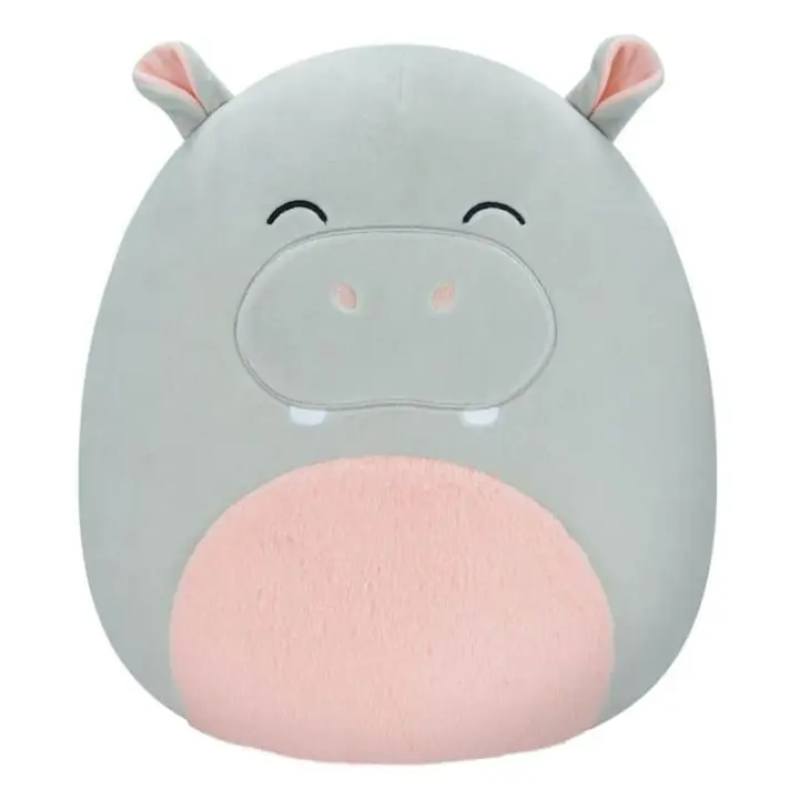 Toy Partner Peluche Squishmallows Hipopotamo Harrison 30 Cm - Producto Oficial - 1