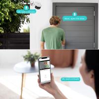 Cámara IP 4K 8MP WiFi Ángulo Amplio De 180° Vigilancia Exterior Cámara De Seguridad CCTV Color Visión Nocturna ICSEE WiFi Inteligente - details 7
