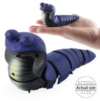 Juguete Remoto De Serpiente Infrarrojo Simulación Extraño Para Niños Reptil Inducción Escarabajo Mecánico Control Remoto - details 13