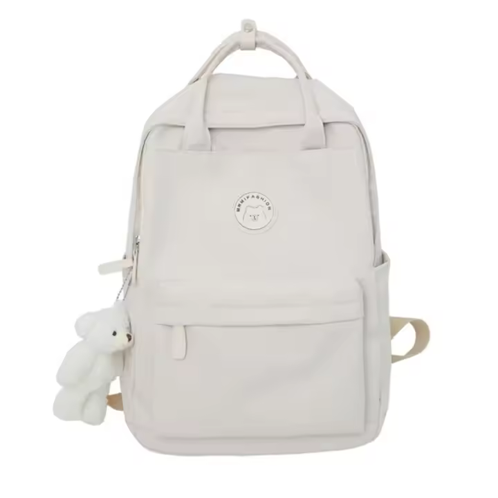 Mochila de Nailon de estilo Japonés para estudiantes, Bolso para portáthil de viaje, informal, Escolar - 1