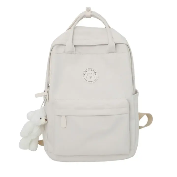 Mochila de Nailon de estilo Japonés para estudiantes, Bolso para portáthil de viaje, informal, Escolar - 1