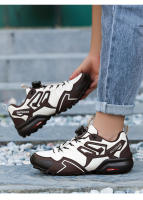 Zapatos De Senderismo Para Hombre Impermeables Tenis De Trekking Para Mujer Zapatos De Escalada Al Aire Libre Entrenadores De Caminar Caza Zapatillas Tácticas Con Cordones - details 6