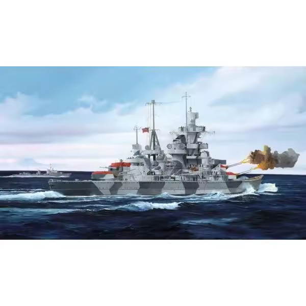 TROMPETIST 05775 ALEMANES CRUISER ADMIRAL HIPPER 1940 1/700 - 1