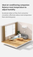 Ventilador De Mesa USB Humidificador De Portátil Mini Spraying Ventilador De Refrescado Para Teléfono Móvil Y Aire Acondicionado - details 10
