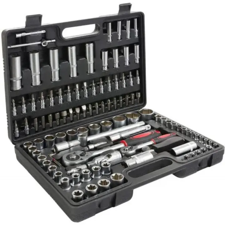 Juego de herramientas de 108 piezas Ideal para Bricolaje, Reparación o Trabajos Mecánicos - 1