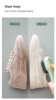 Cepillo De Limpieza Multifuncional Para Zapatos Y Ropa Con Pincel Suave Cepillo De Liquido Para Zapatos Y Prendas Plástico - details 5