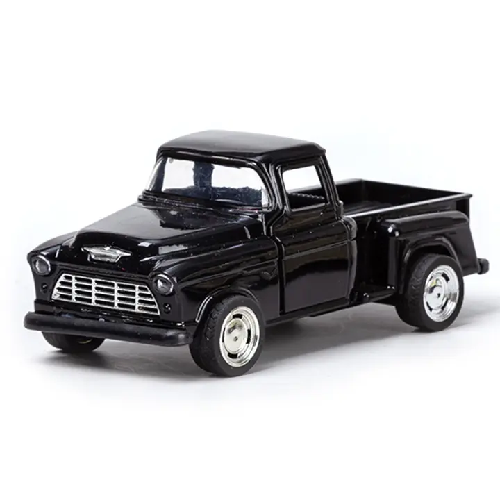 Modelo De Camión De Acero Retro Clásico Para Juguete Simulación De Coche Retro Para Niños Decoración De Colección De Vehículos Regalo Para Niños - 1