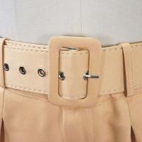 Elegantes Pantalones De Oficina Para Mujer Cintura Alta Con Cinturón Estilo Lady De Negocios Moda Trabajo Pantalones Rectos De Talla Fija Para Todas Las Estaciones - details 10
