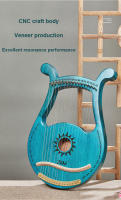 Lyre Harp De 19 Cuerdas De Madera De Caoba Instrumento Musical De Alta Calidad Con Cuerdas De Reserva Para Músicos - details 3