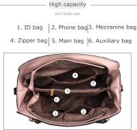 Bolso Cruzado Lindo para Mujer, bolsos de lujo, bolsos grandes para Mujer, bolsos de cuero para Mujer, bolsos de hombre de moda para Mujer - details 1