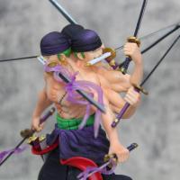 Figura De Acción Anime One Piece Roronoa Zoro 30cm PVC Juguete Coleccionable Para Niños Y Adultos Regalo De Cumpleaños - details 13
