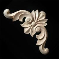 4pc Onlay De Esquina Carved De Madera Para Decoración De Muebles DIY Adorno De Marco Para Armario Y Armario - details 2
